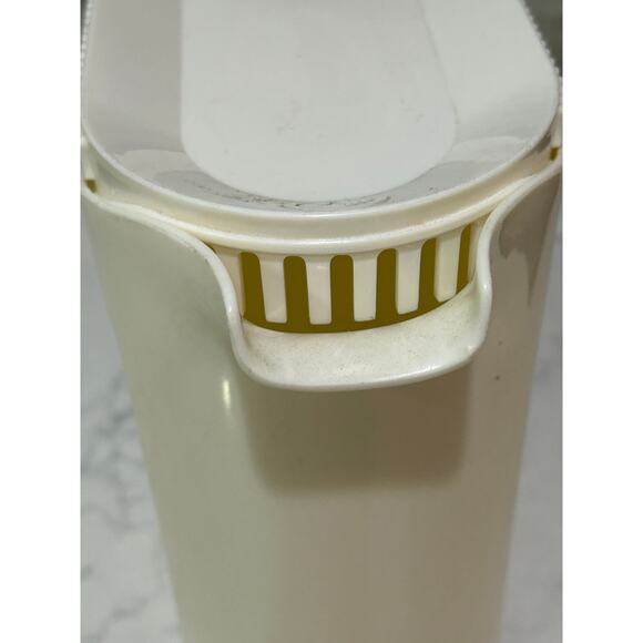 Vintage Rosti Mepal White Melamine Pitcher Beaker Utensil Holder 1L Denmark - Picture 3 of 7